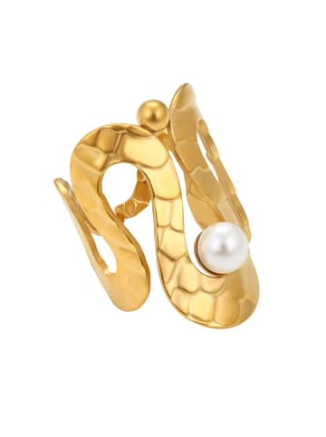 faina Women Ring With Pearl in Gold