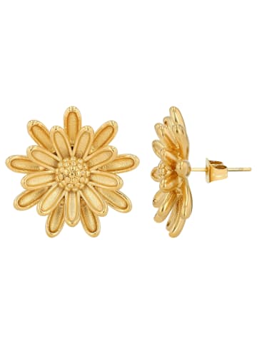 Adeliás Damen Ohrringe – Ohrstecker aus Edelstahl in gold