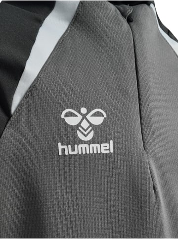 Hummel Kinder Trainingsjacke "Lead 2.0 Half Zip" in Grau