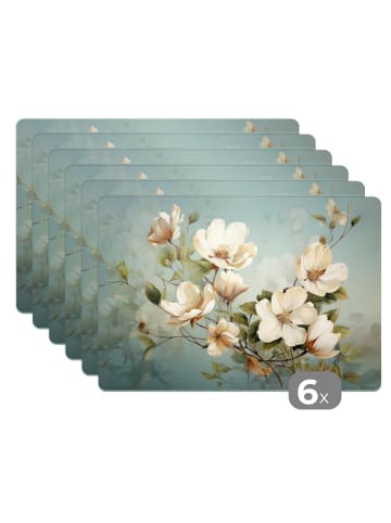 Platzset - Tischset (6-teilig) Magnolie, abwaschbar