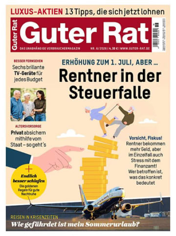 Hubert Burda Media 12 x GUTER RAT Zeitschrift (Gutschein für Jahres Abo)