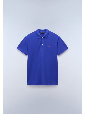 Napapijri Polo "Ealis Ss Sum" in Blau