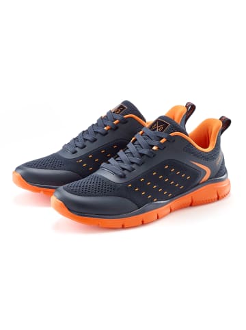 John Devin Sneaker in marine/orange