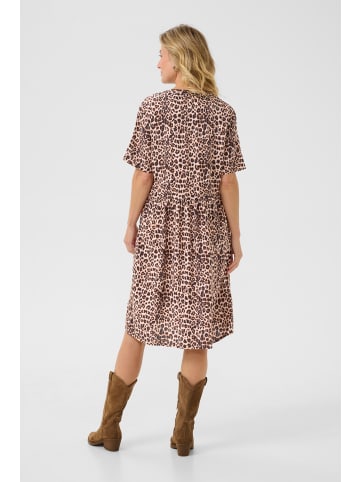 Cream Kleid CRTiah Feminine in Animal Neutral