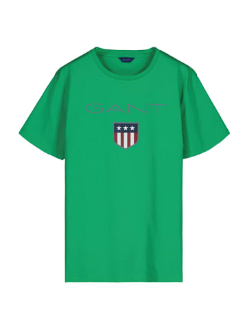 Gant T-Shirt 1er Pack in Grün (Mid Green)