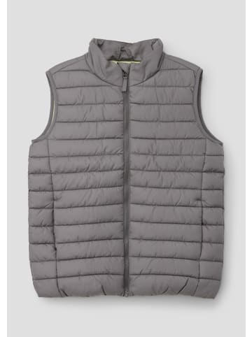 s.Oliver Outdoor-Weste in 9439_grau meliert