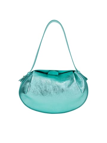 Usha Damen Handtasche in Laminat Malachit