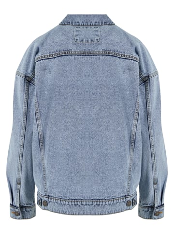 Urban Classics Jeansjacken in tinted lightblue washed