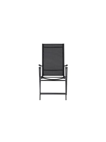 ebuy24 Gartenstuhl Levanzo Schwarz 2er Set