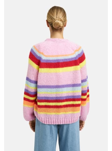 Milano Italy Oversized Raglan Cardigan 1/1 Sleeve in Colorful Print