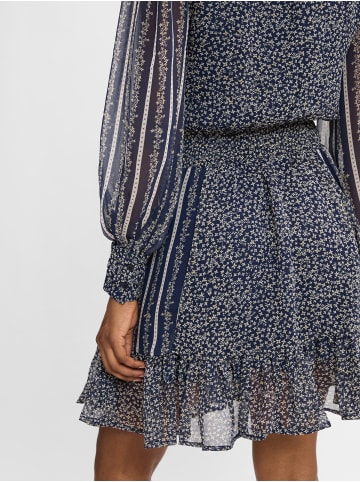 mbyM Kleid Fiala in marine weiß - 0001