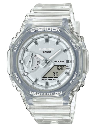 Casio G-Shock Classic Ana-Digi Damenuhr Silber / Weiß