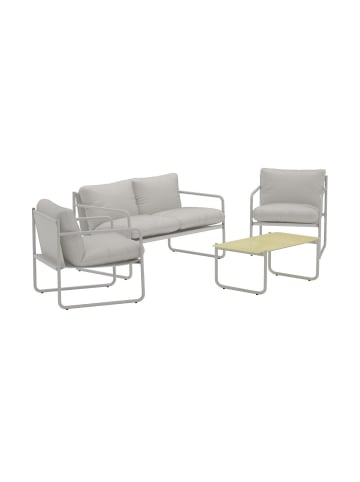 ebuy24 Sofaset Thassos (4-teilig) Grau 50 x 90 cm