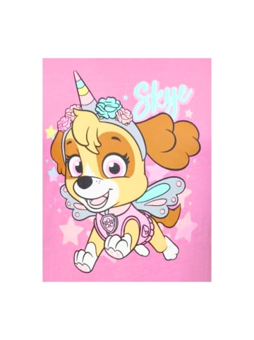 Paw Patrol Schlafanzug kurz Paw Patrol Skye in Pink-Hellblau