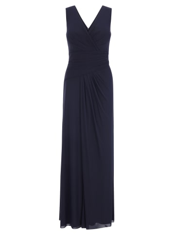 Vera Mont Abendkleid mit V-Ausschnitt in Night Sky