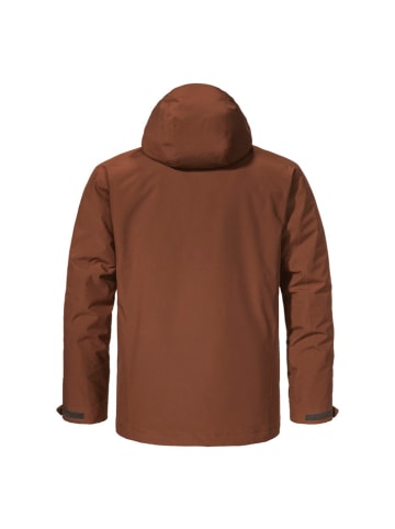 Schöffel Doppeljacke "3in1 Jacket Style Tamina MNS" in chocolate