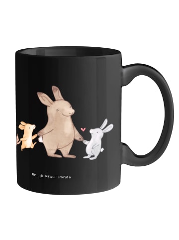 Mr. & Mrs. Panda Kaffeebecher Multitasking Erzieher mit Spruch in Schwarz