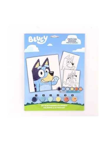 Bluey Malset nach Zahlen Kinder Bastelset Kreativset malen