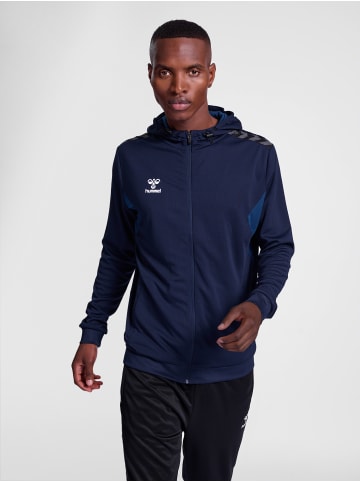 Hummel Reißverschluss Kapuzenpullover Hmlauthentic Herren in MARINE