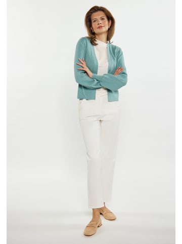 usha WHITE LABEL Damen Cardigan in AQUA