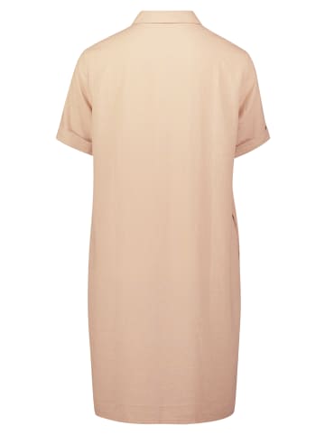 Betty Barclay Leinenkleid mit Knopfleiste in Beige