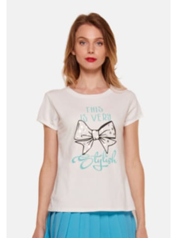 TOOCHE T-Shirt "Stylish" in Weiß