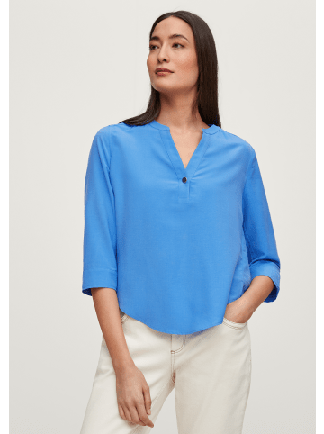 comma Bluse 3/4 Arm in Blau