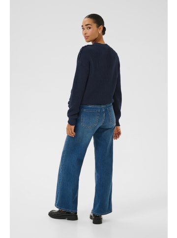 Kaffe Strickpullover KAmaggi Baggy fit in Midnight Marine