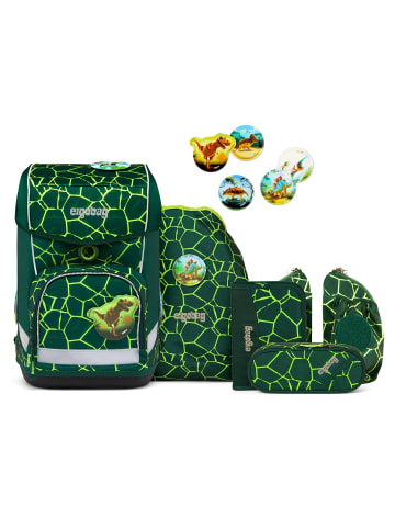 Ergobag Cubo Light Schulranzen-Set 6tlg. inkl. Klettie-Set in bärrex