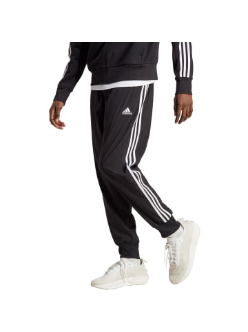 Adidas Sportswear Trainingshose AEROREADY ESSENTIALS 3-STREIFEN in black-white