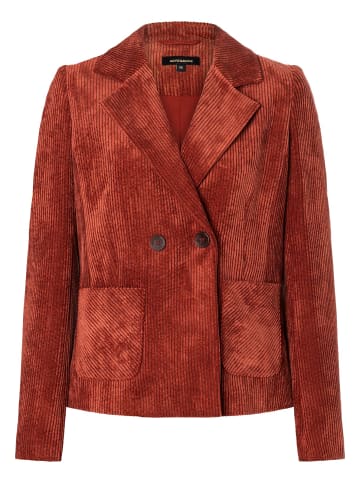 More & More Cordblazer in rusty brown