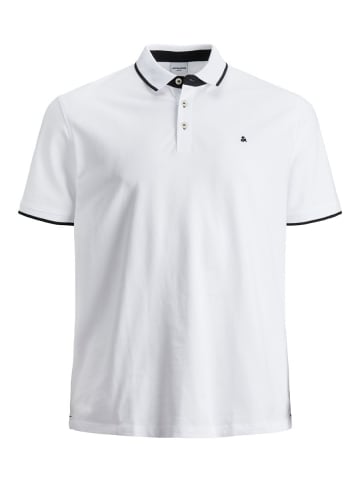 JACK & JONES PLUS Poloshirt in White