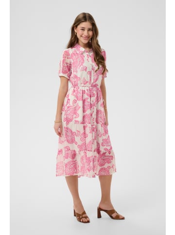 Cream Kleid CRSamira A-shape in Fuchsia Columbia Paisley