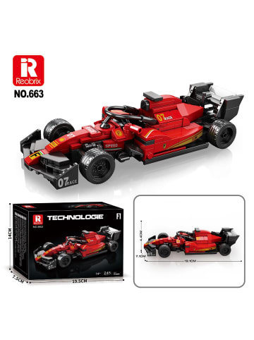 COFI 1453 Reobrix 663 Rennwagen Klemmbaustein Auto 245 Teile ab 14 in Mehrfarbig