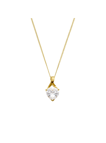Amor Kette mit Anhänger Gold 375/9 ct in Gold