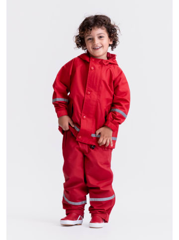 BMS atmungsaktive Outdoorjacke für den Waldkindergarten in rot