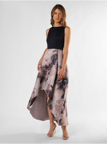 SWING Abendkleid in marine flieder - 0001