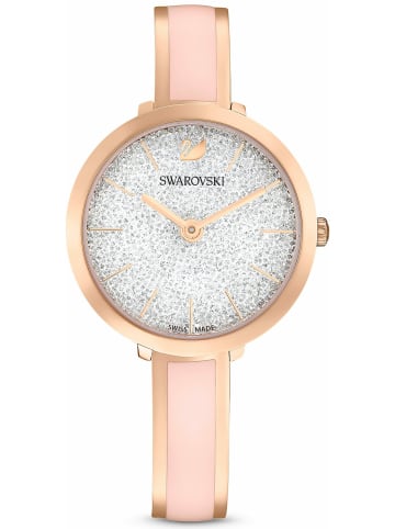 Swarovski Analoguhr für Damen in gold