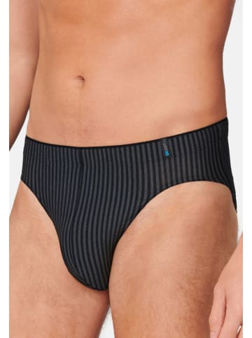 Schiesser Mini Slip / Unterhose Long Life Soft in Blauschwarz