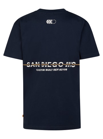 Petrol Industries Bedrucktes T?Shirt Bala in Blau