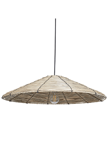 Beliani Pendelleuchten LUAGAN in /Schwarz - (W) 67 x (H) 112 x (L) 67 cm