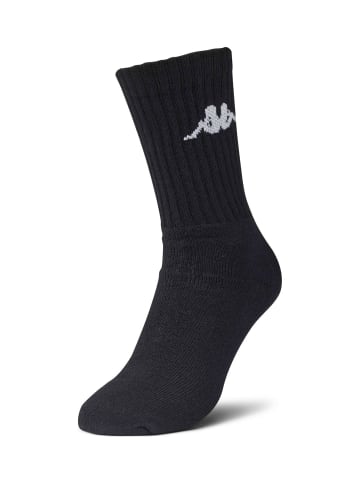 Kappa Strumpf KUFisper in white-black