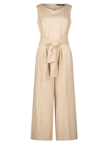 Betty Barclay Jumpsuit mit Eingrifftaschen in Beige