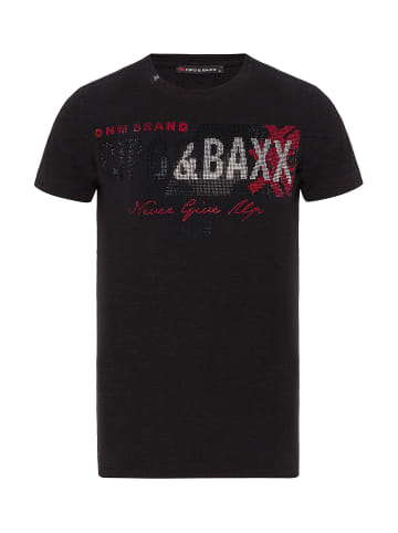 Cipo & Baxx T-Shirt in BLACK