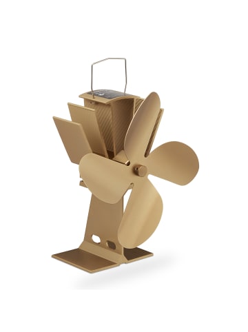 relaxdays Ofenventilator in Bronze
