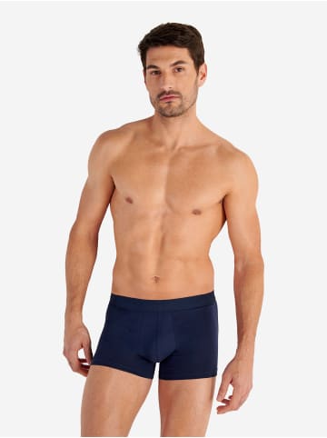 HOM Retro Pants Daniel 2 in black/navy/blue print