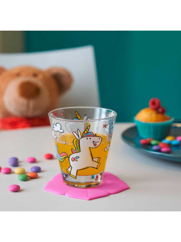 LEONARDO 6er Set Kinderbecher Bambini 215 ml in Einhorn