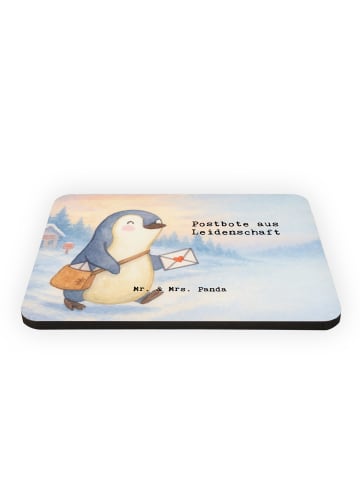 Mr. & Mrs. Panda Magnet Postbote Leidenschaft Design mit Spruch in Weiß