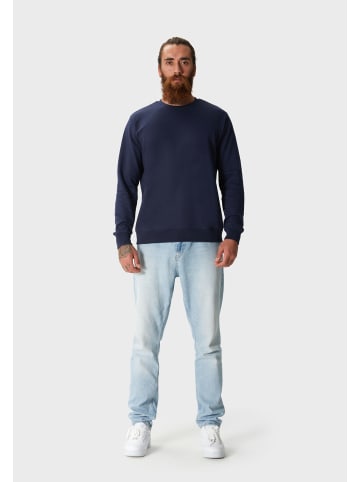 OLDSKULL Sweatshirt Plain Basic in Navy Blue