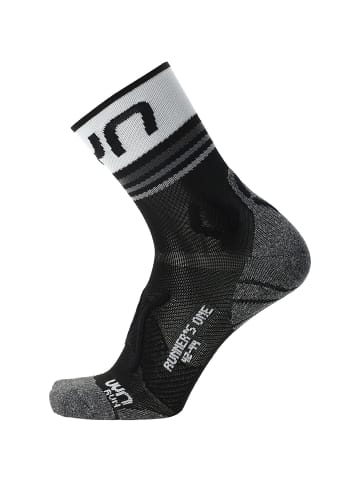 UYN W RUNNERS ONE SHORT SOCKS in Schwarz